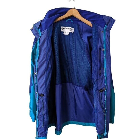 VINTAGE Columbia Double Whammy Winter Shell Jacket Size M - Picture 5 of 8